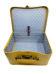 1970's Şahsuvar Pergelleri Görselli Bavul Tip Okul Çantası AOB5285 - 3