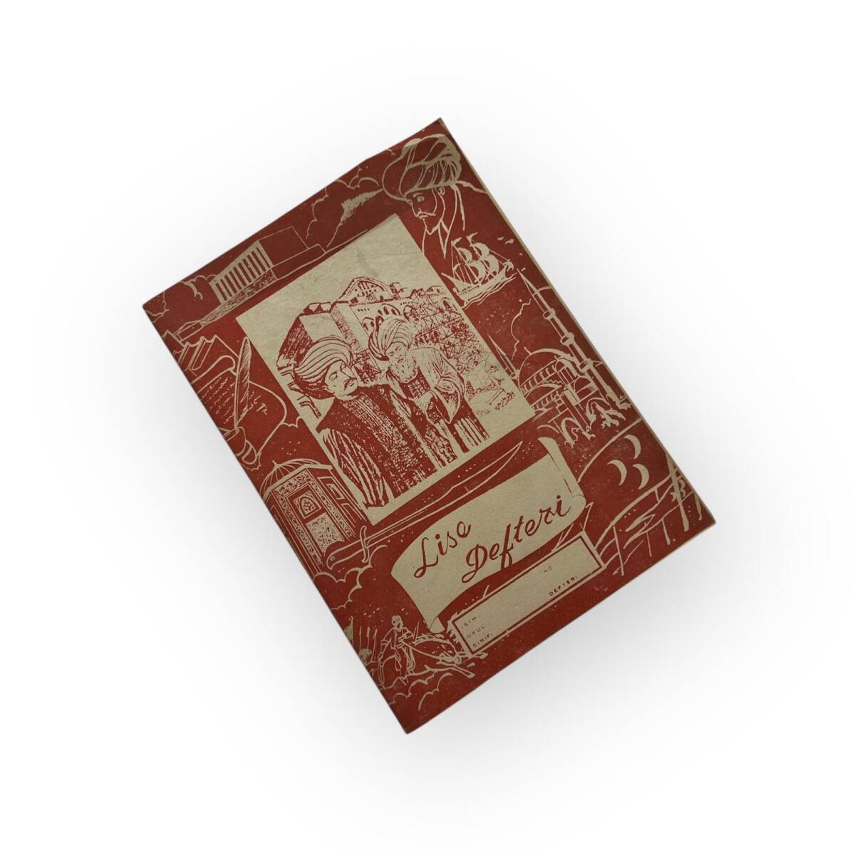 1970s Selimiye Camii ve Mimar Sinan Göerselli Lise Defteri Çizgisiz 20 Yapraklı#AOB6050 - 1