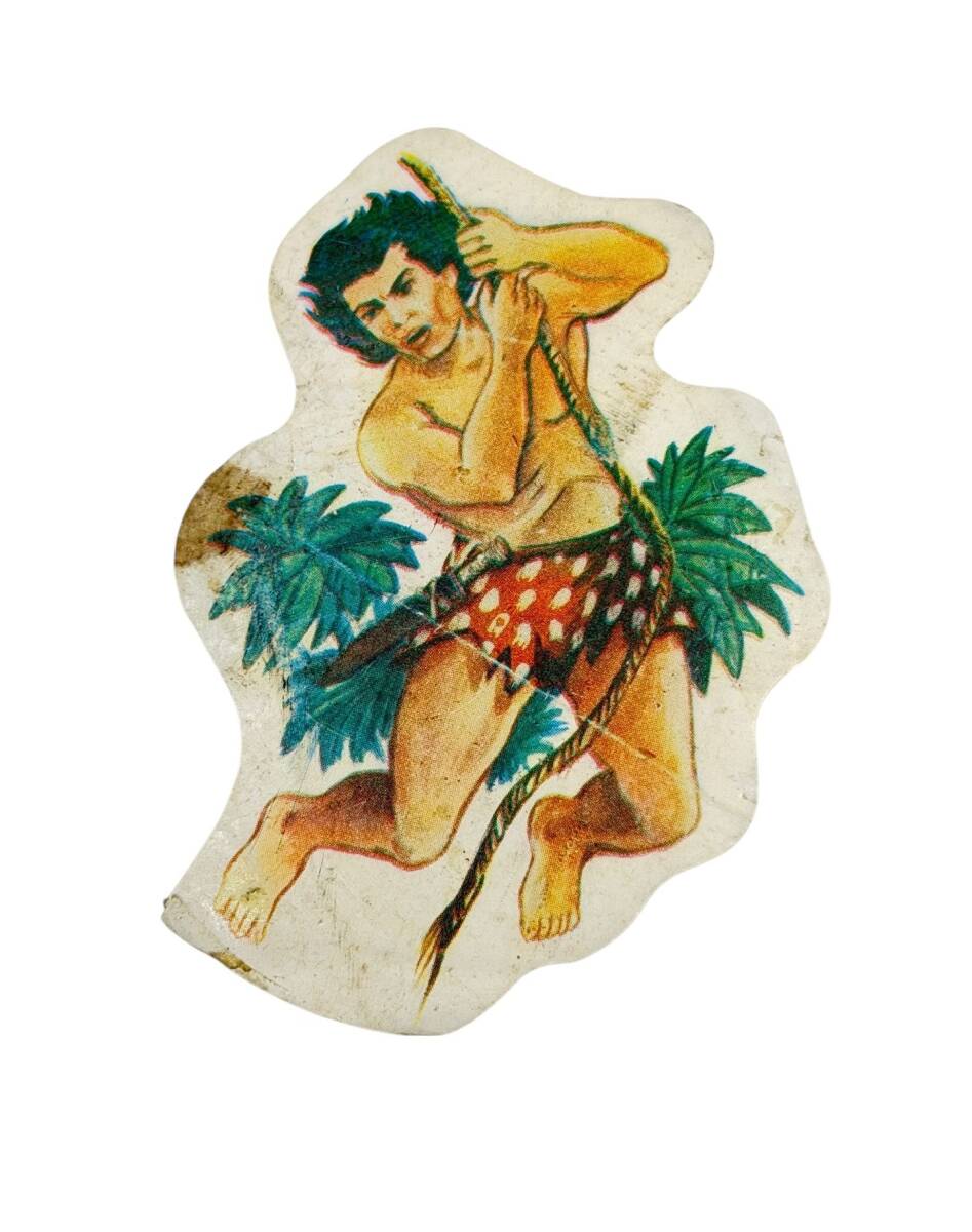 1970's Tarzan Sticker Çıkartma AKS1902 - 1