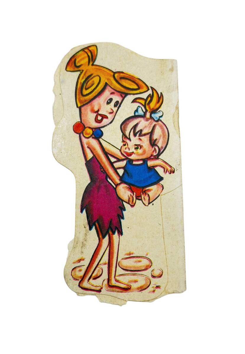1970's Taş Devri (Wilma & Pebbles) Sticker Çıkartma AKS1895 - 1