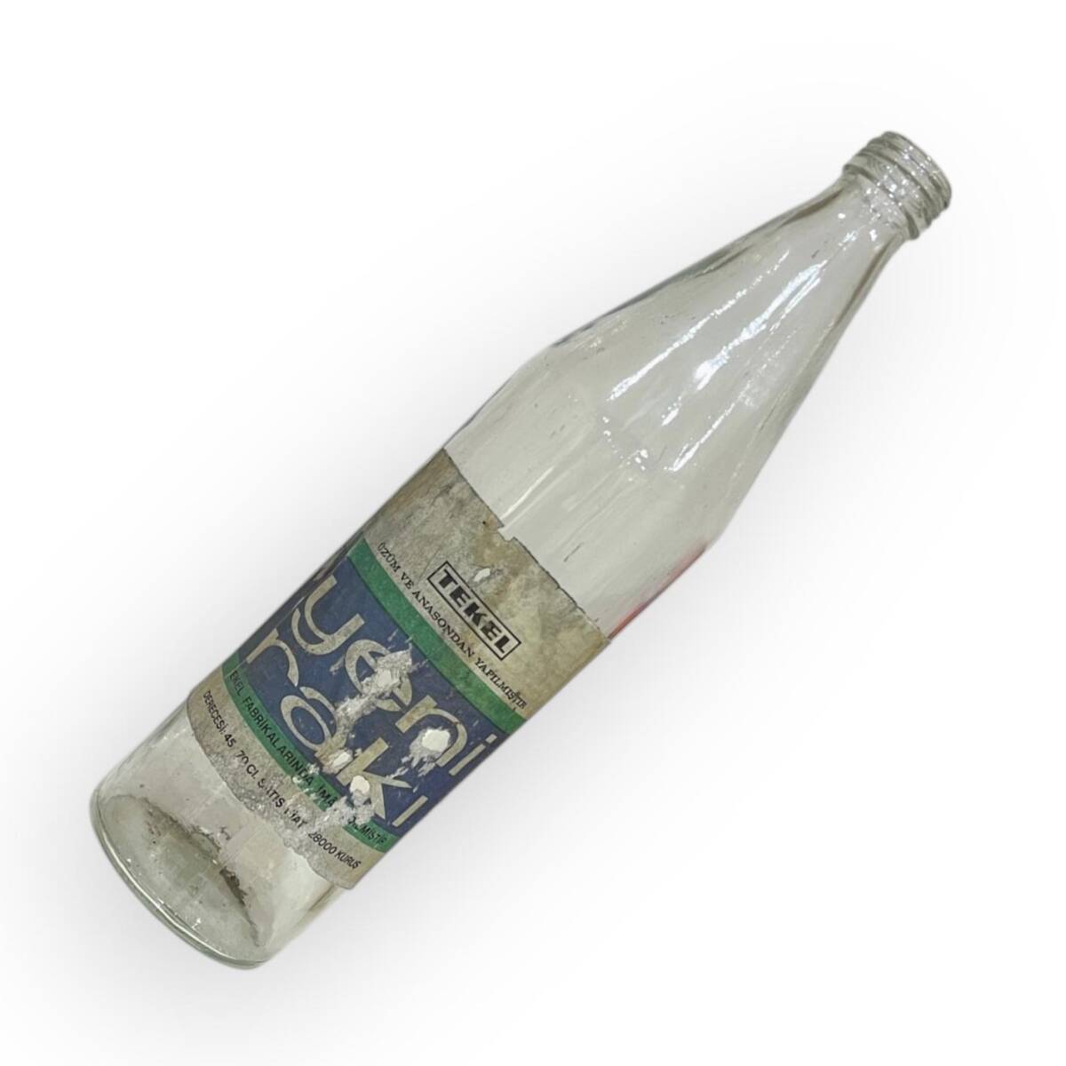 1970s Tekel Yeni Rakı Boş Şişe 70cl #AOB5129 - 3
