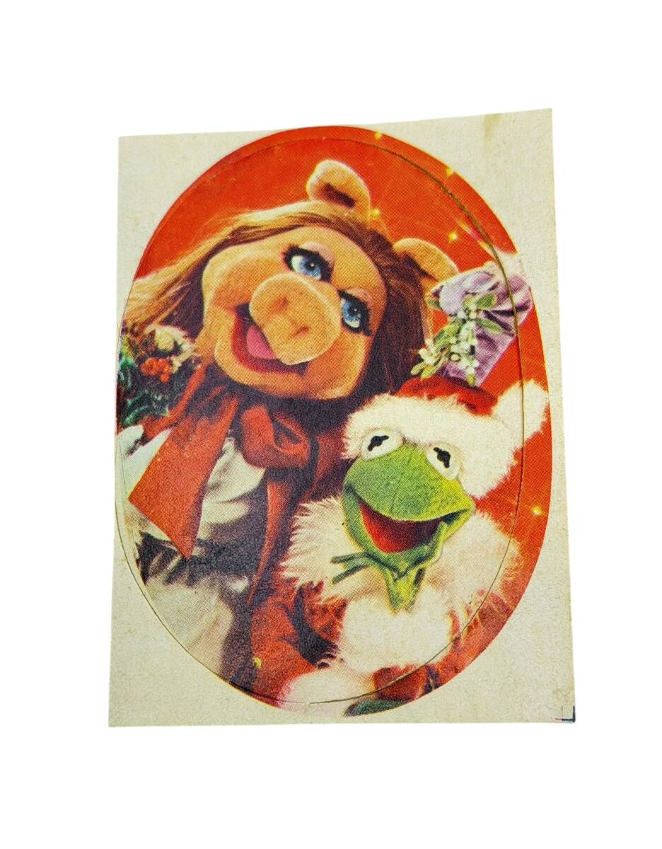 1970's The Muppet Show – Miss Piggy ve Kermit the Frog Sticker Çıkartma AKS1936 - 1