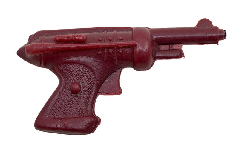 1970's Üfleme Plâstik Oyuncak Uzay Su Tabancası AOB6255 - 2