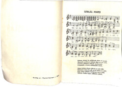 1970's Ulusal Marşlar Ders Kitabı NDR100496 - 2