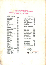 1970's Ulusal Marşlar Ders Kitabı NDR100496 - 3