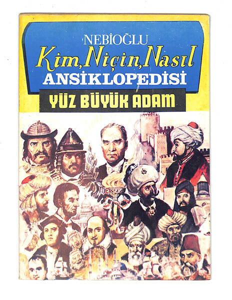 1970's Yüz Ünlü Adam Ansiklopedisi NDR99812 - 1