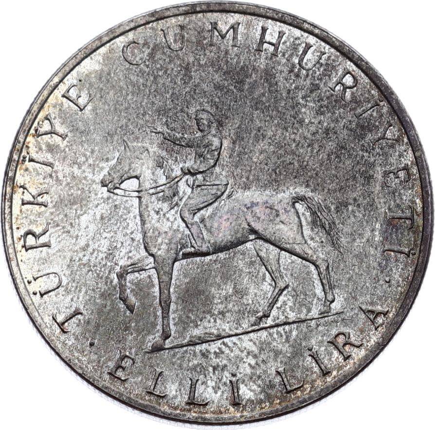 1972 - 30 Ağustos Zaferinin 50.Yılı Gümüş Hatıra Para TCM3343 #240 - 2