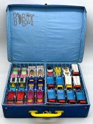 1973 Metal Matchbox Superfast Collectors Carrying Case - 1