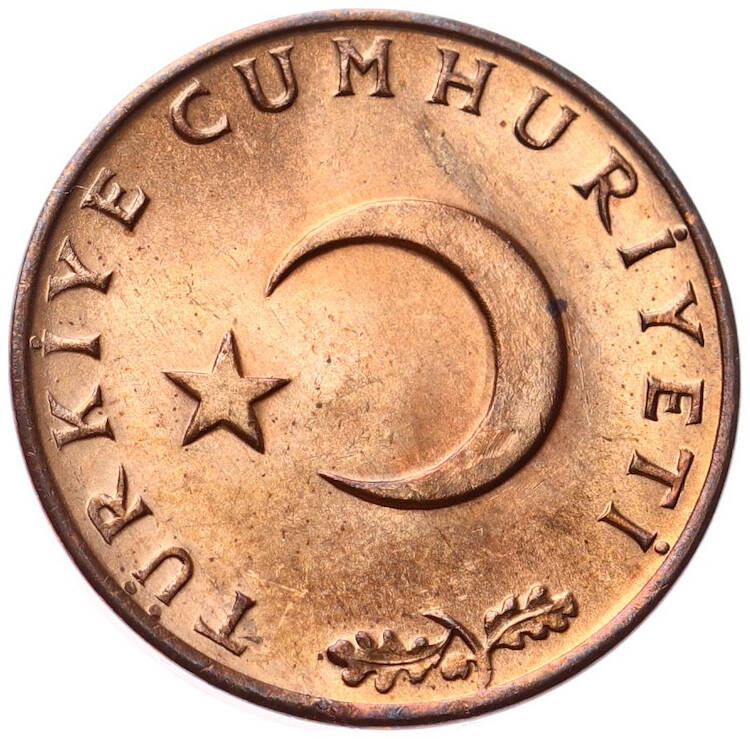 1973 Yılı 10 Kuruş - ÇİL TCM3250 - 2