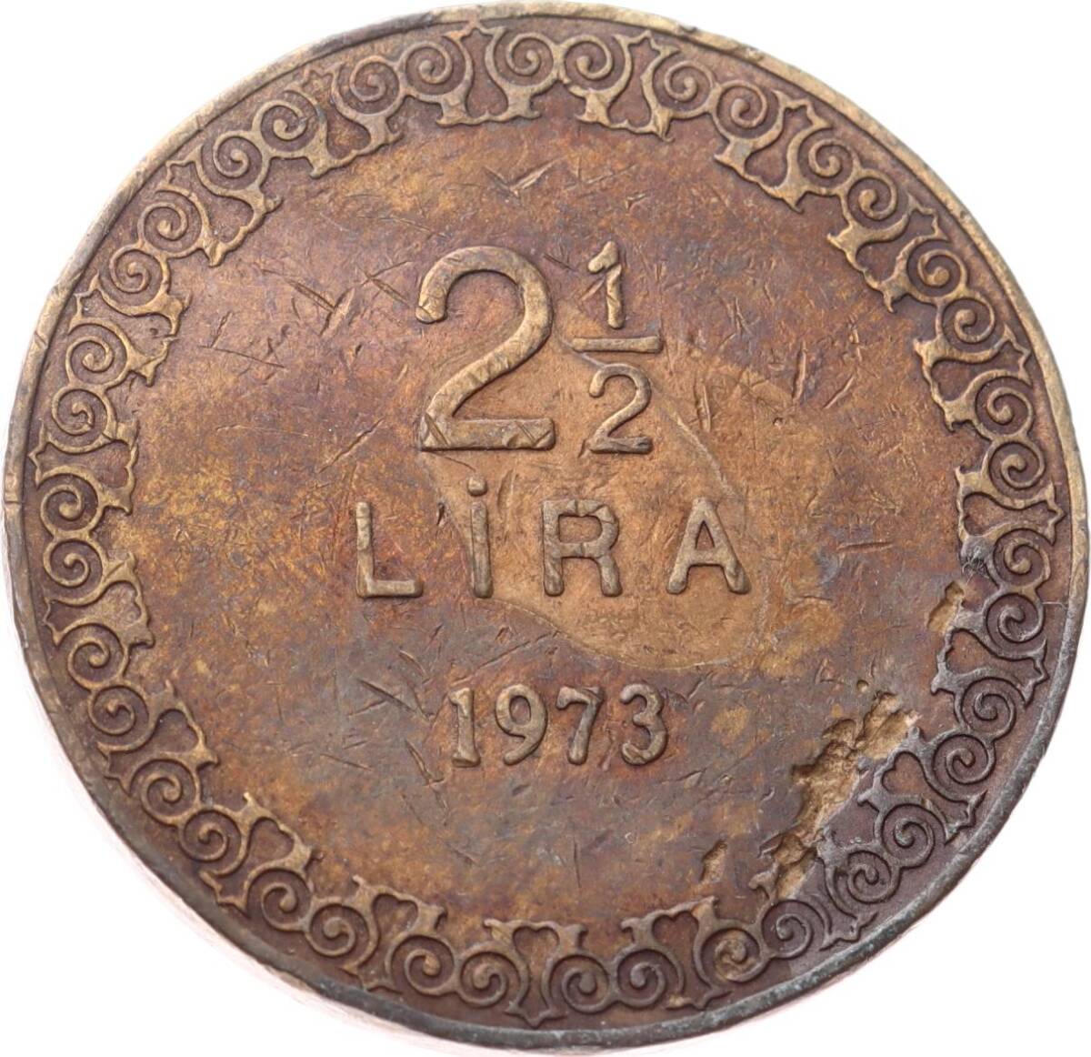 1973 Yılı 2/5 Lira İstanbul Cezaevi İşyurdu Bayrampaşa Jeton JTF773 - 1