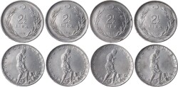 1975767778 Yılı 2½ Lira Takım ÇÇT TCM2214 - Gökçekoleksiyon