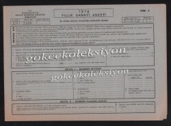 1978 Yıllık Sanayi Anketi EFM346 - 3
