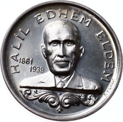 1979 TND Halil Edhem Eldem Gümüş ÇİL MVM852 - Gökçekoleksiyon