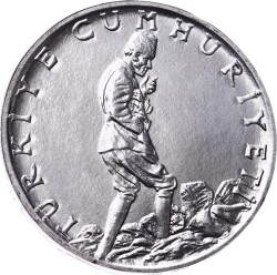 1980 Yılı 2½ Lira (Ters) - ÇİL TCM3283 - 2