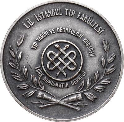 1980 İbni Sinanın 1000. Yılı (Türk Nümismatik Derneği) Gümüş Okside Madalyonu MVM922 - 4