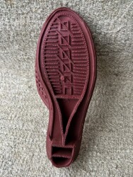 1980 Ler Özdayanlı Marka 40 Numara Plastik Terlik (N) - 3