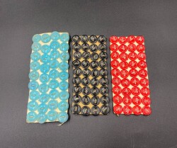 1980ler 3lü Düğme Seti AOB3327 (N) - Gökçekoleksiyon