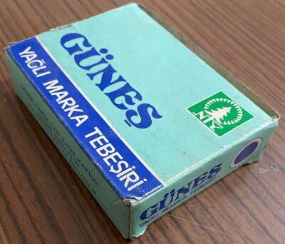 1980ler Güneş Yağlı Marka Tebeşirleri (Sıfır Kutu) AOB2358 (N) - 4
