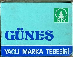 1980ler Güneş Yağlı Marka Tebeşirleri (Sıfır Kutu) AOB2358 (N) - 1