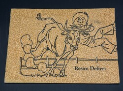 1980ler Matador Çocuk Görselli Resim Defteri AOB3070 (N) - 1