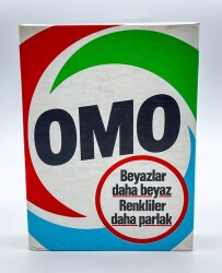 1980ler Omo Çamaşır Makinası Tozu (Açılmamış Kutusunda) AOB3410 - Gökçekoleksiyon