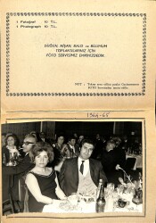 1980'ler Taksim Belediye Gazinosu Fotoğraf Kartı EFMN15342 - 2