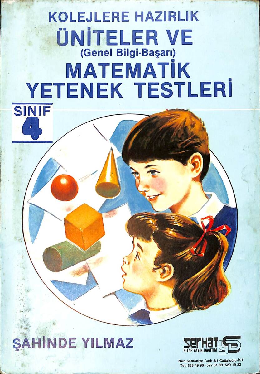 1980's 4.Sınıf Matematik Yetenek Testleri NDR99961 - 4