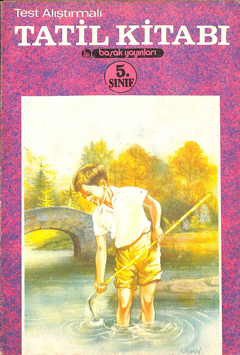 1980's 5.Sınıf Test Alıştırmalı Tatil Kitabı NDR99938 - 4