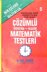 1980's 5.Sınıflar İçin Çözümlü Matematik Testleri Kolejlere Hazırlık NDR99922 - Gökçekoleksiyon