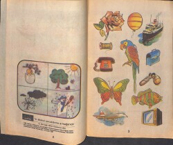 1980's ABC İlkokuma-Yazma-Alıştırma Kitabı 1 NDR100185 - 2