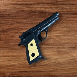 1980s Aksan Pls Köroğlu Tabanca (Sıfır Ürün) AOB5438 - 2