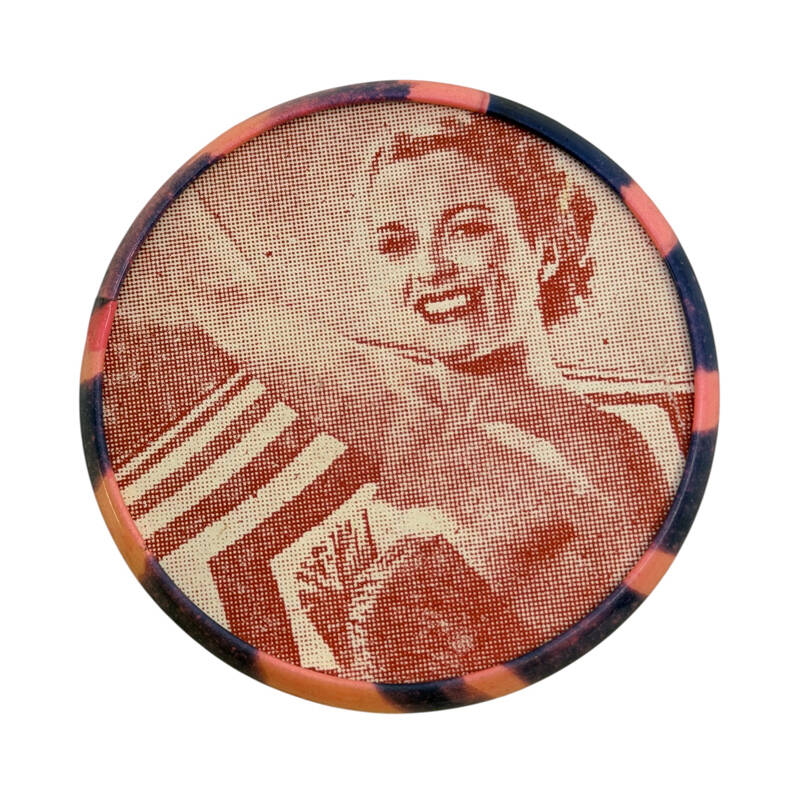 1980's Artist Görselli Cep Aynası AOB5204 - 3