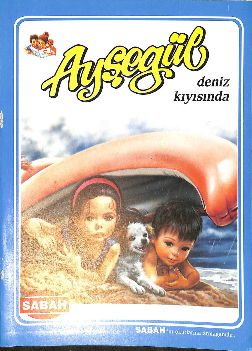 1980's Ayşegül Kitapları Serisi Ayşegül Deniz Kıyısında NDR100042 - 1