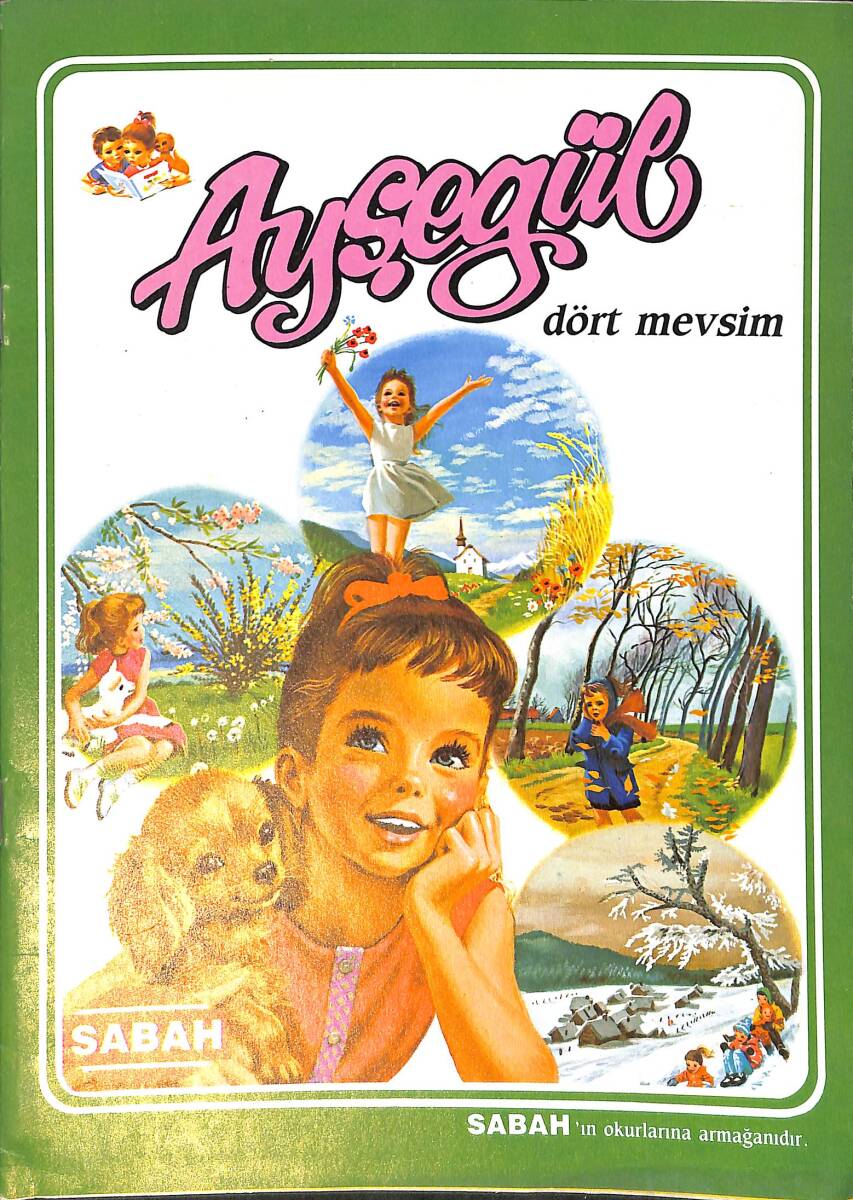 1980's Ayşegül Kitapları Serisi Ayşegül Dört Mevsim NDR100050 - 4