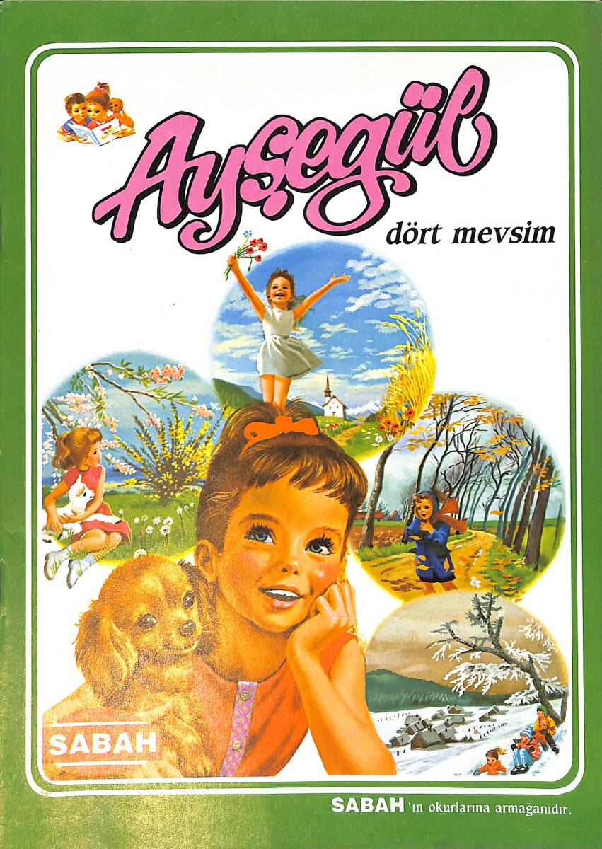 1980's Ayşegül Kitapları Serisi Ayşegül Dört Mevsim NDR101666 - 1