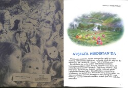 1980's Ayşegül Kitapları Serisi Ayşegül Hindistanda NDR100045 - 2
