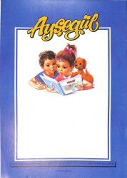 1980's Ayşegül Kitapları Serisi Ayşegül Srilanka'da (Seylan'da) NDR100052 - 3