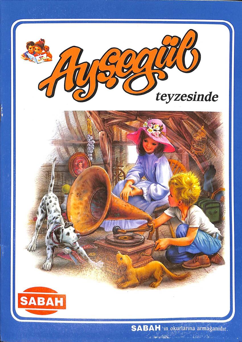 1980's Ayşegül Kitapları Serisi Ayşegül Teyzesinde NDR100048 - 4