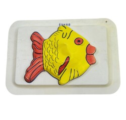 1980's Balık Figürlü Plâstik Alçı Kalıbı AOB5231 - 3