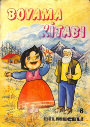 1980's Boyama Kitabı Bilmeceli 8 NDR101844 - Gökçekoleksiyon