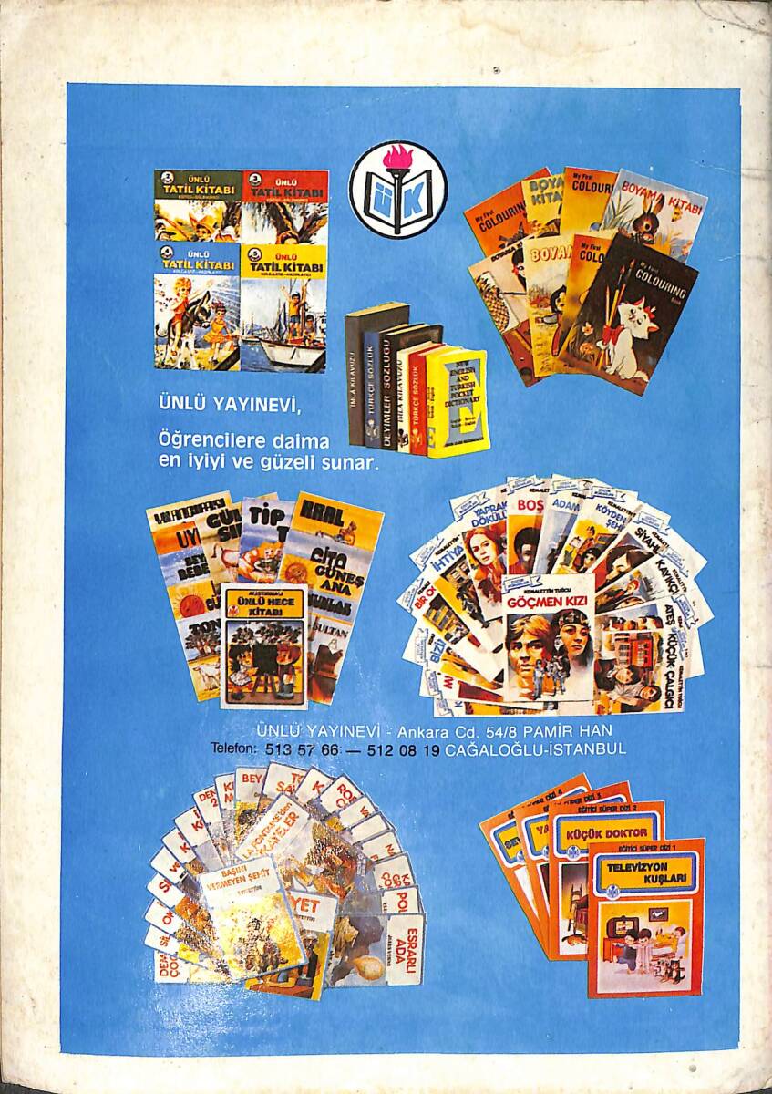 1980's Boyama Kitabı Bilmeceli 8 NDR101844 - 3