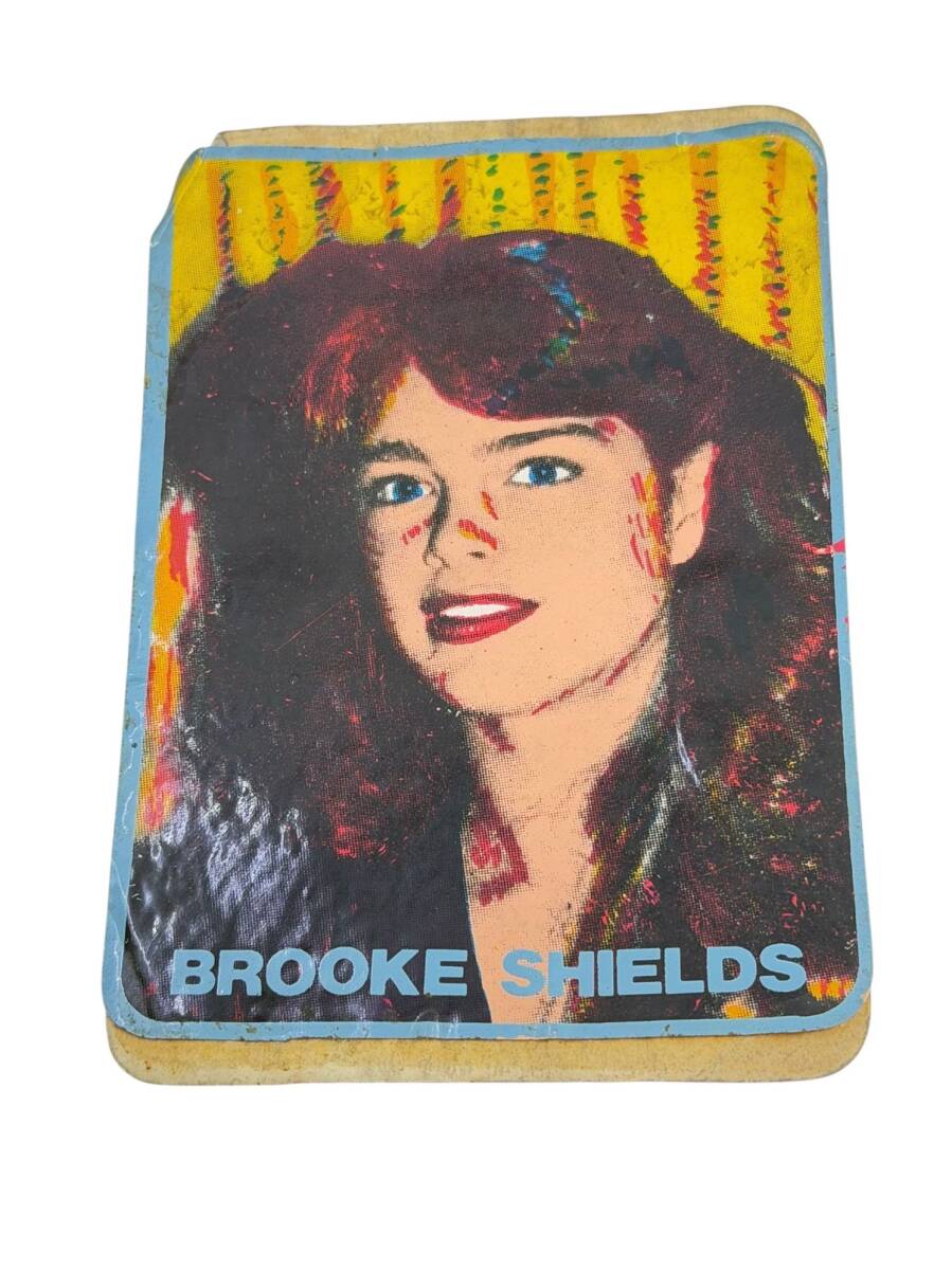 1980's Brooke Shields Sticker Çıkartma AKS2090 - 1