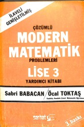 1980's Çözümlü Modern Matematik Problemleri Lise 3 Yardımcı Kitabı NDR102073 - Gökçekoleksiyon