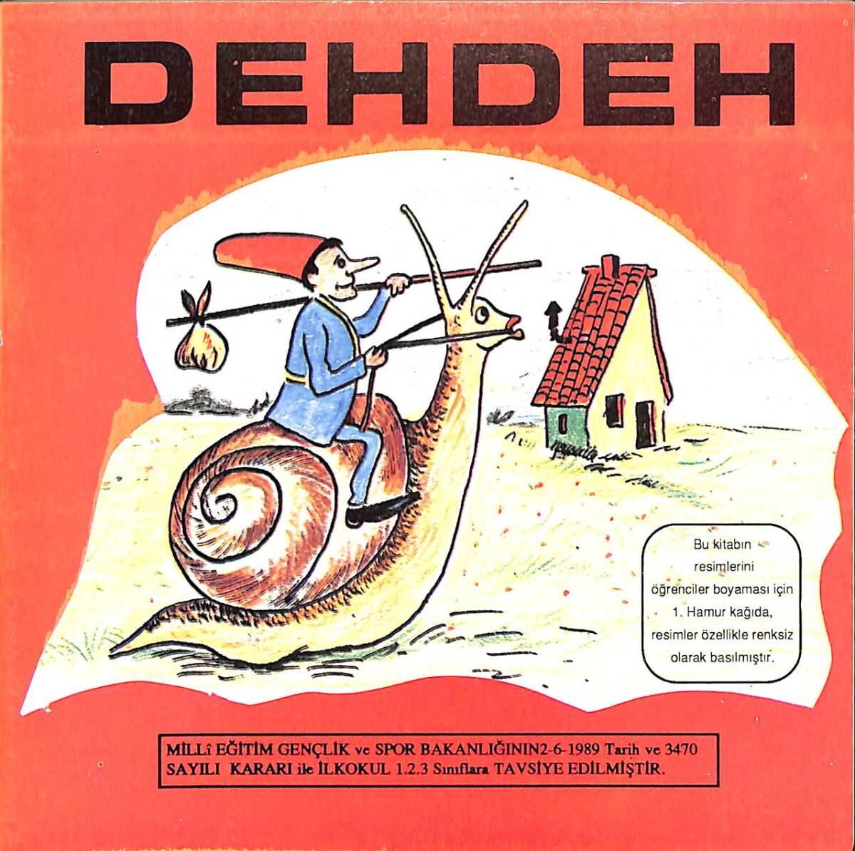1980's Deh Deh Tatil Kitabı NDR101873 - 1