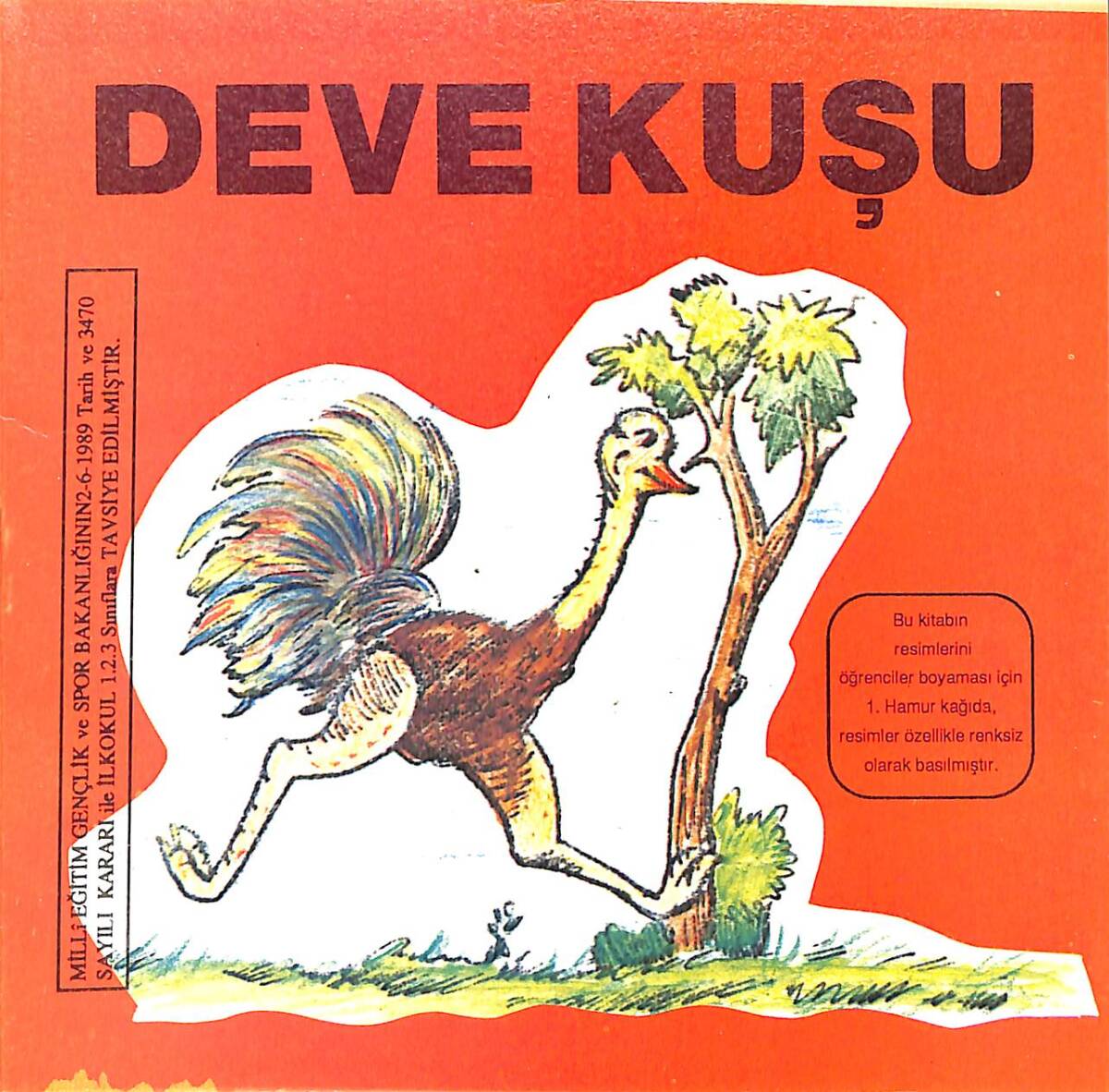 1980's Deve Kuşu Tatil Kitabı NDR101871 - 1