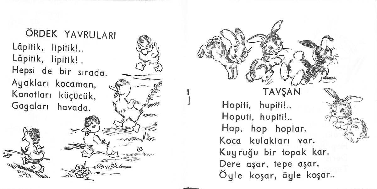 1980's Deve Kuşu Tatil Kitabı NDR101871 - 2