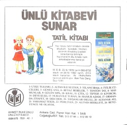 1980's Deve Kuşu Tatil Kitabı NDR101871 - 3