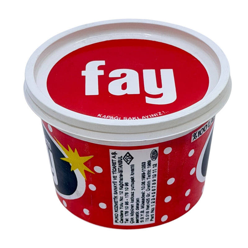 1980's Fay %100 Lab'lı Limonlu Krem Deterjan (Dolu Kutu) AOB6338 - 2