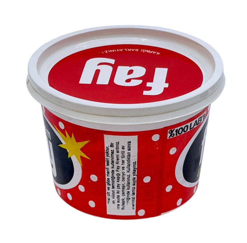 1980's Fay %100 Lab'lı Limonlu Krem Deterjan (Dolu Kutu) AOB6338 - 3