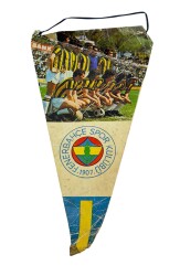 1980's Fenerbahçe Eski Karton Flama AKS2183 - 3